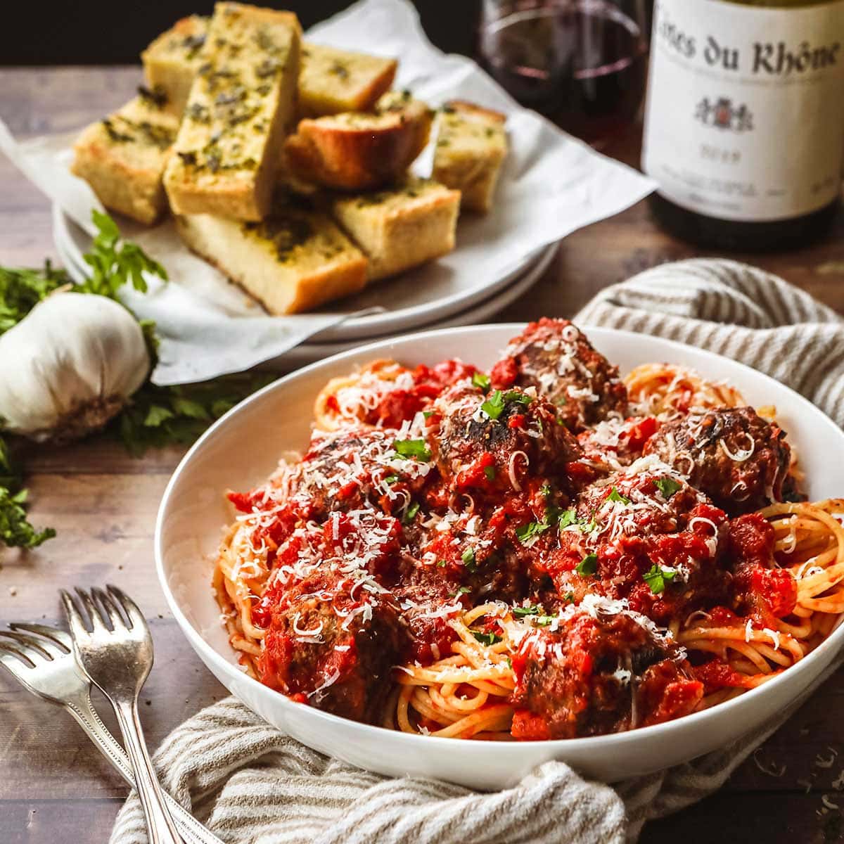 Spaghetti and Meatballs